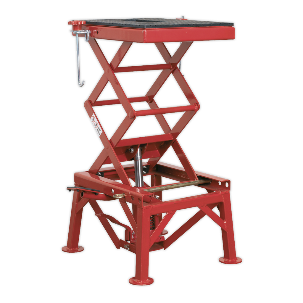 Sealey Hydraulic Motorcycle Lift Off-Road/Trials Bikes 135kg Cap