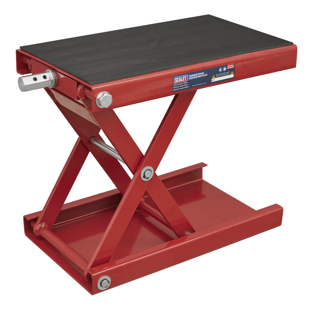 Sealey Motorcycle Scissor Stand 450kg Capacity