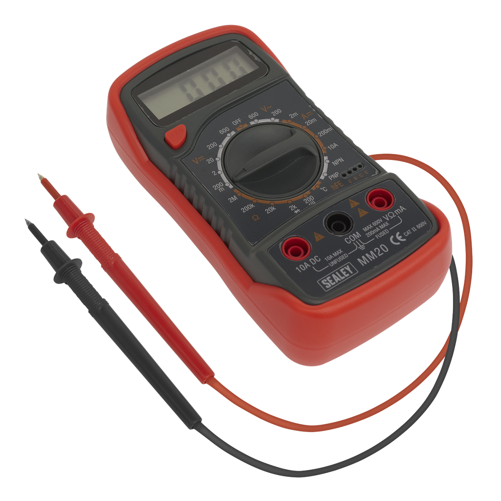 Sealey 8-Function Digital Multimeter with Thermocouple