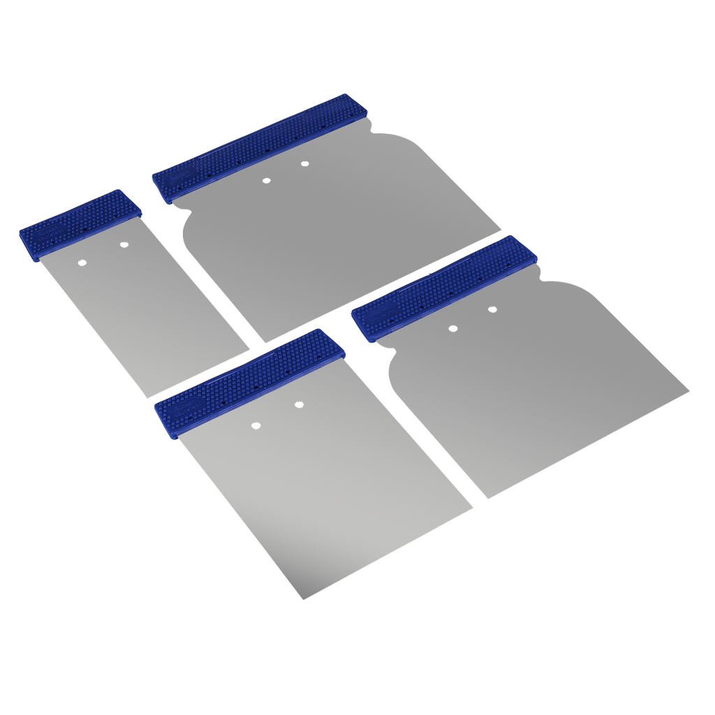 Sealey Body Filler Applicator Set 4pc