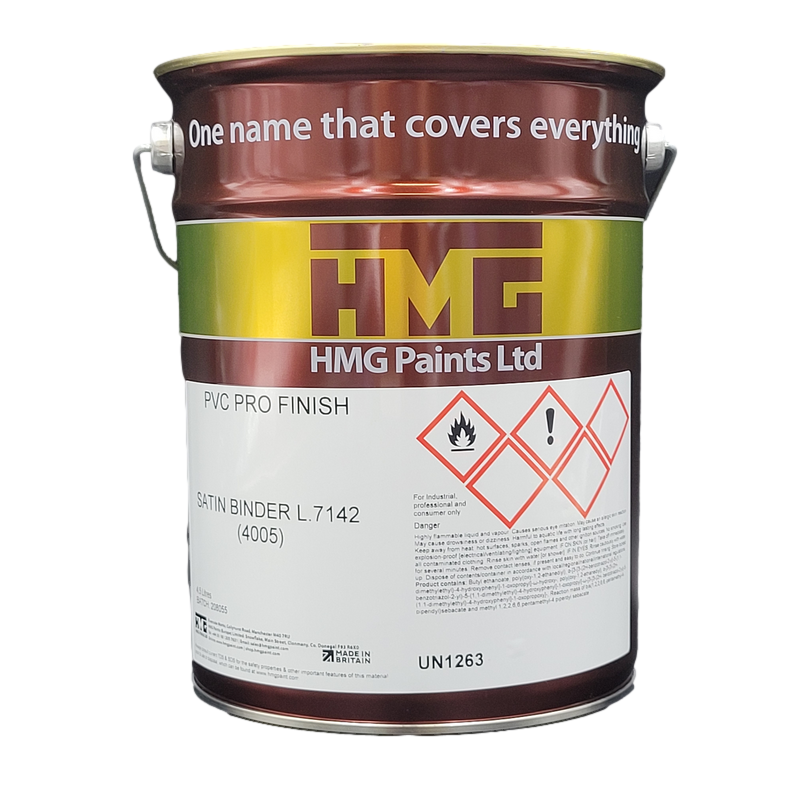 HMG UB148 PVC PRO SATIN BINDER 4005 4.5L (Each)