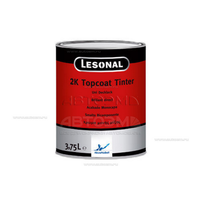 3.75ltr Lesonal 2K Topcoat  22 Mixing black Tinter (Each)