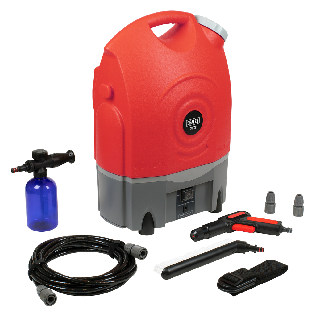 Sealey Rechargeable Pressure Washer 12V