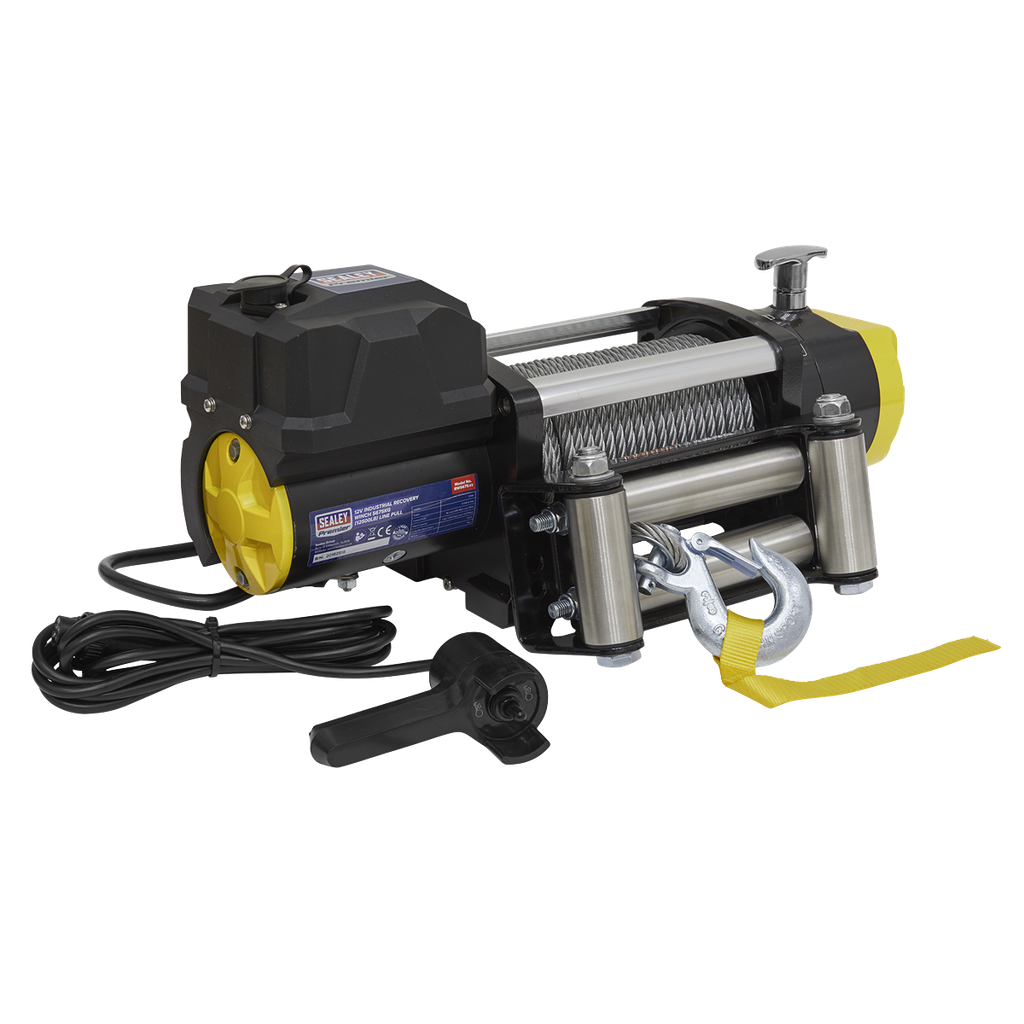 Sealey Premier Industrial Recovery Winch 5675kg (12500lb) Line P