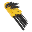 Sealey Siegen Long TRX-Star* Key Set 9pc