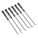Sealey Siegen Extra-Long Pick & Hook Set 6pc