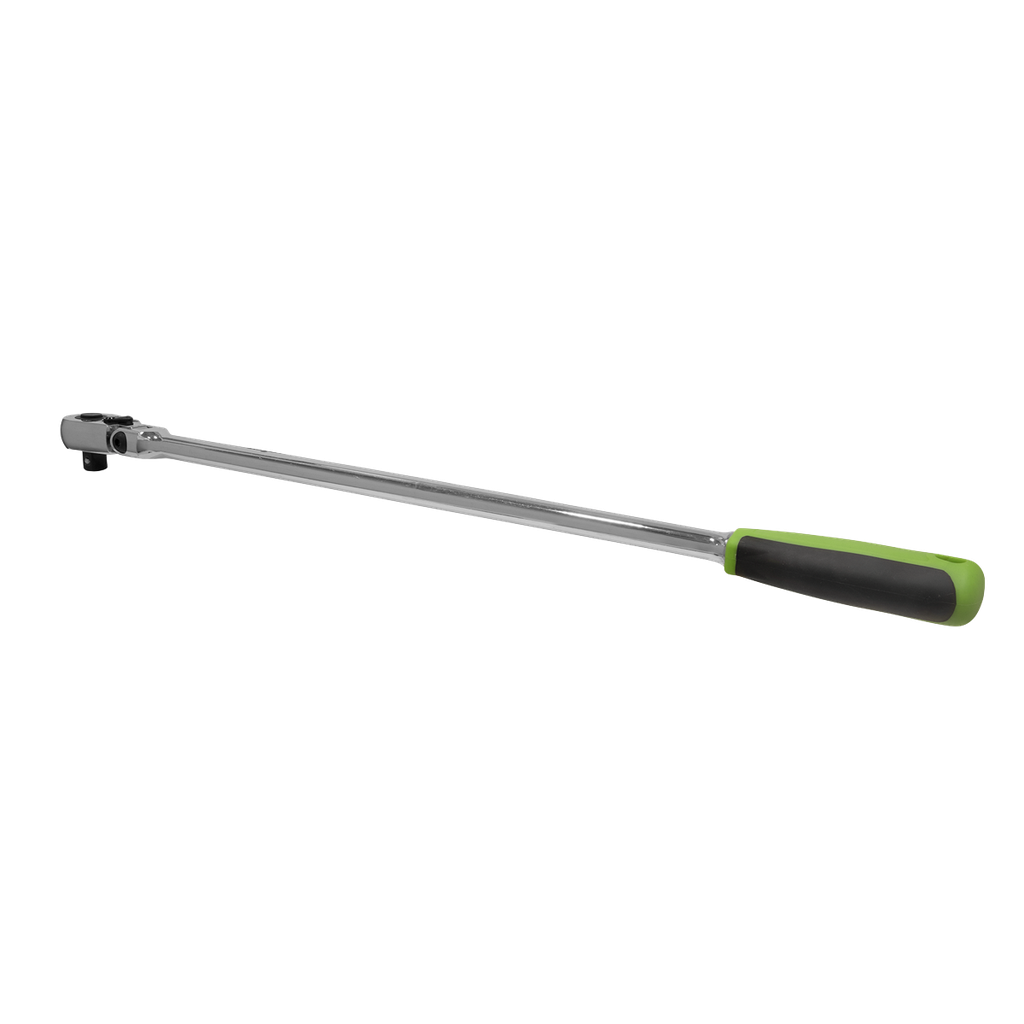 Sealey Siegen Extra-Long Flexi-Head Ratchet Wrench with Flip Rev
