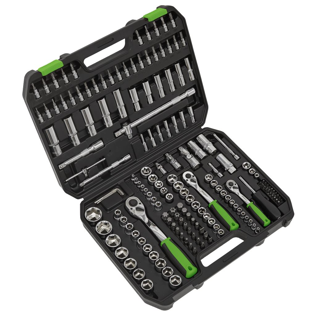Sealey Siegen Socket Set 1/4", 3/8" & 1/2"Sq Drive 171pc