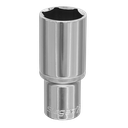Sealey Siegen Deep Socket 1/2"Sq Drive 26mm