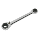 Sealey Siegen 4-in-1 Reversible Ratchet Ring Spanner