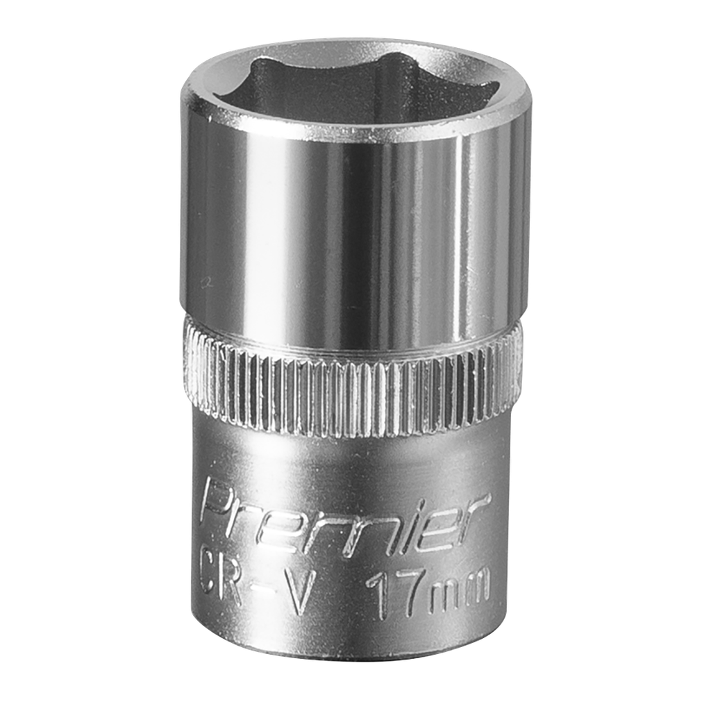 Sealey Premier Socket 1/2"Sq Drive 17mm