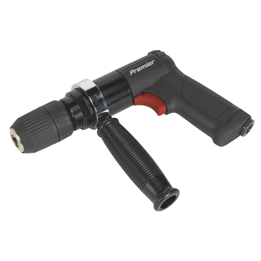 Sealey Premier Composite Reversible Air Drill 13mm with Keyless 