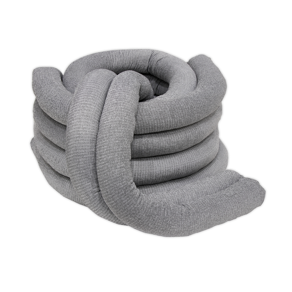 Sealey Spill Absorbent Sock 80mm x 1.2m - Pack of 10