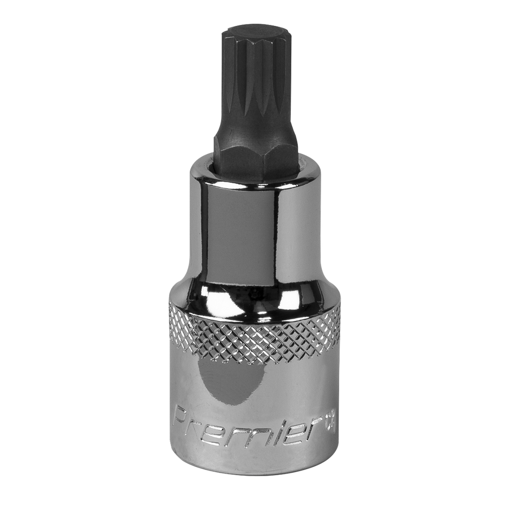 Sealey Premier Spline Socket Bit 1/2"Sq Drive M9