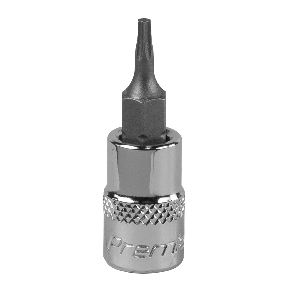 Sealey Premier TRX-Star* Socket Bit 1/4"Sq Drive T8