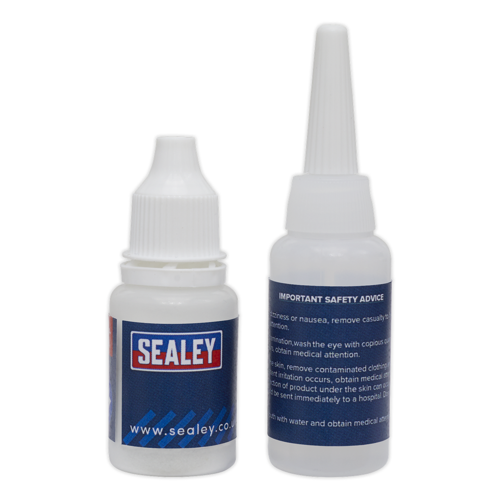 Sealey Fast-Fix Filler & Adhesive - Clear