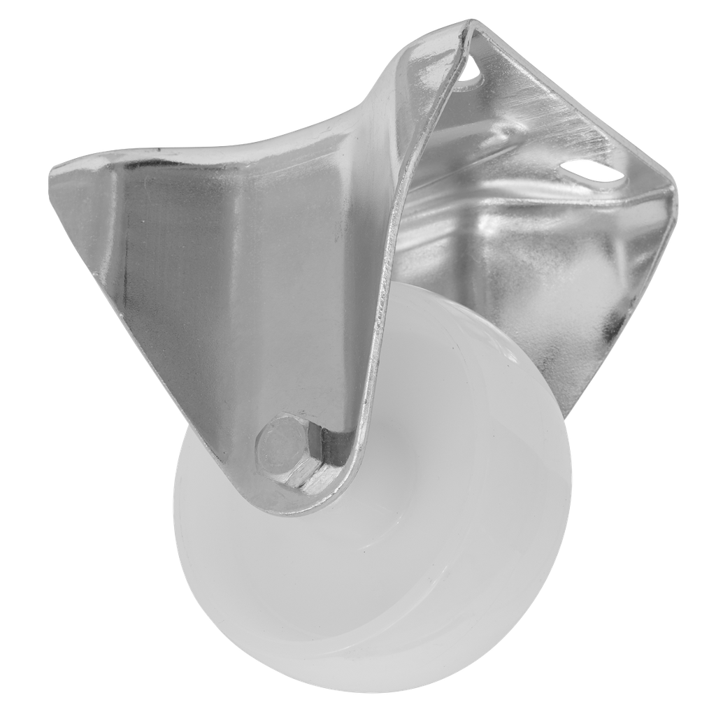 Sealey 80mm Castor Wheel with Fixed Plate