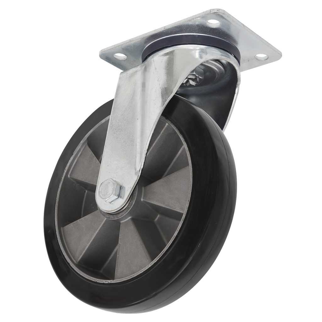 Sealey 125mm Castor Wheel with Swivel Plate