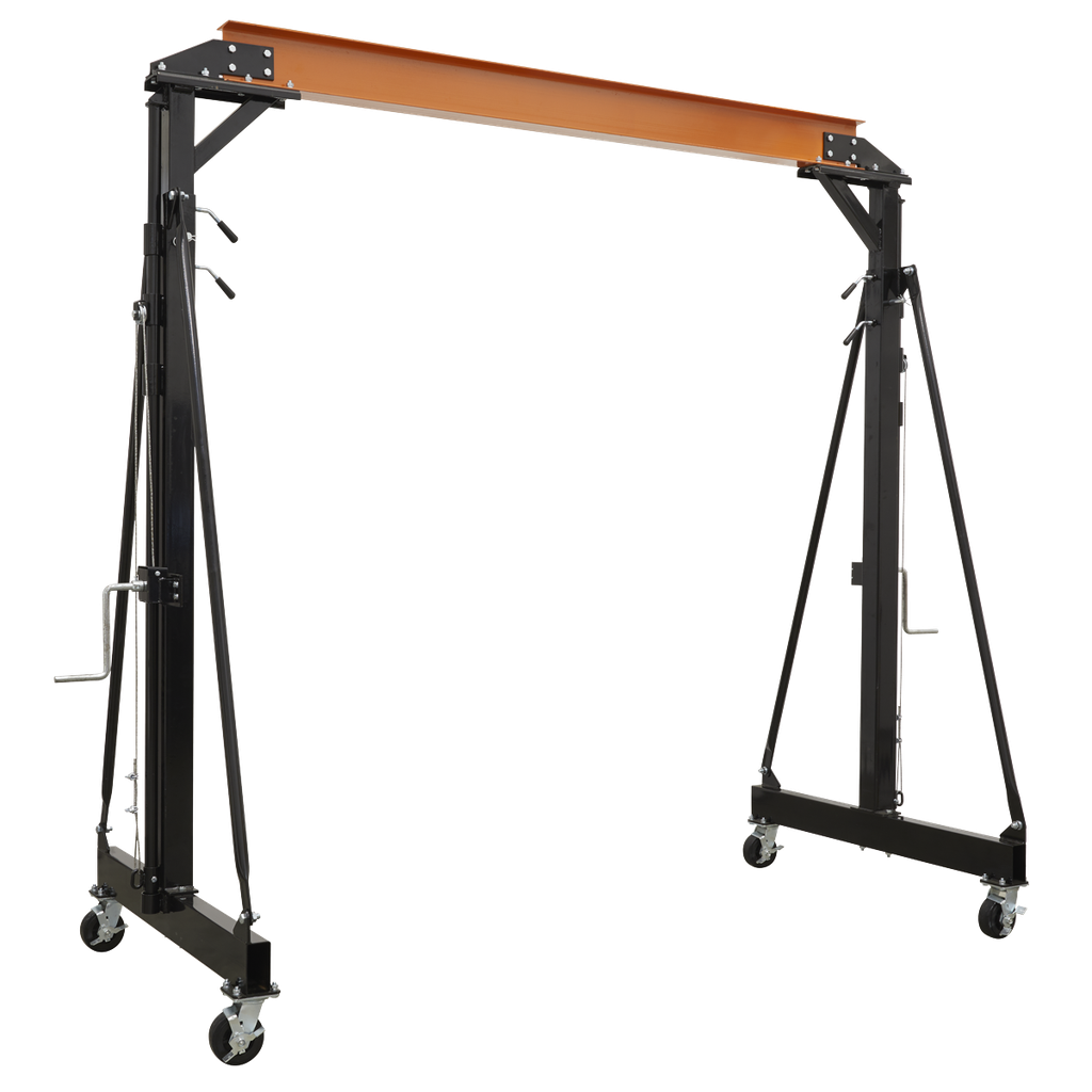 Sealey Portable Lifting Adjustable Gantry Crane 2 Tonne