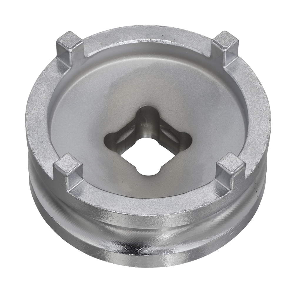 Sealey Motorcycle Swingarm Locknut Socket 4-Pin 50mm