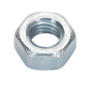 Sealey Zinc Plated Steel Nut M5, DIN 934 - Pack of 100
