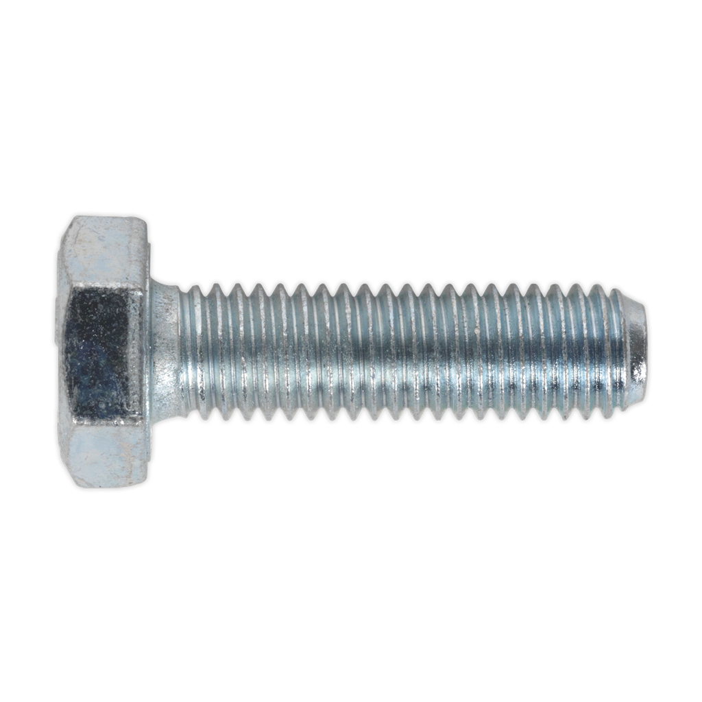 Sealey 8.8 Zinc Plated HT Setscrew M10 x 35mm, DIN 933 - Pack of
