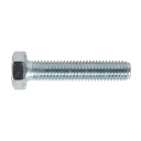 Sealey 8.8 Zinc Plated HT Setscrew M8 x 40mm, DIN 933 - Pack of 