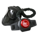 Sealey Worksafe® Deluxe Face Shield with Powered Air Purifying R