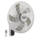 Sealey 3-Speed Wall Fan with Remote Control 18" 230V