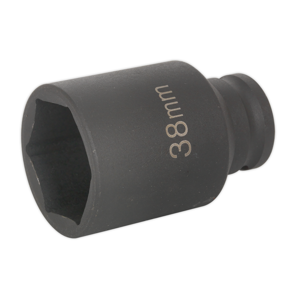 Sealey Deep Impact Socket 1/2"Sq Drive 38mm