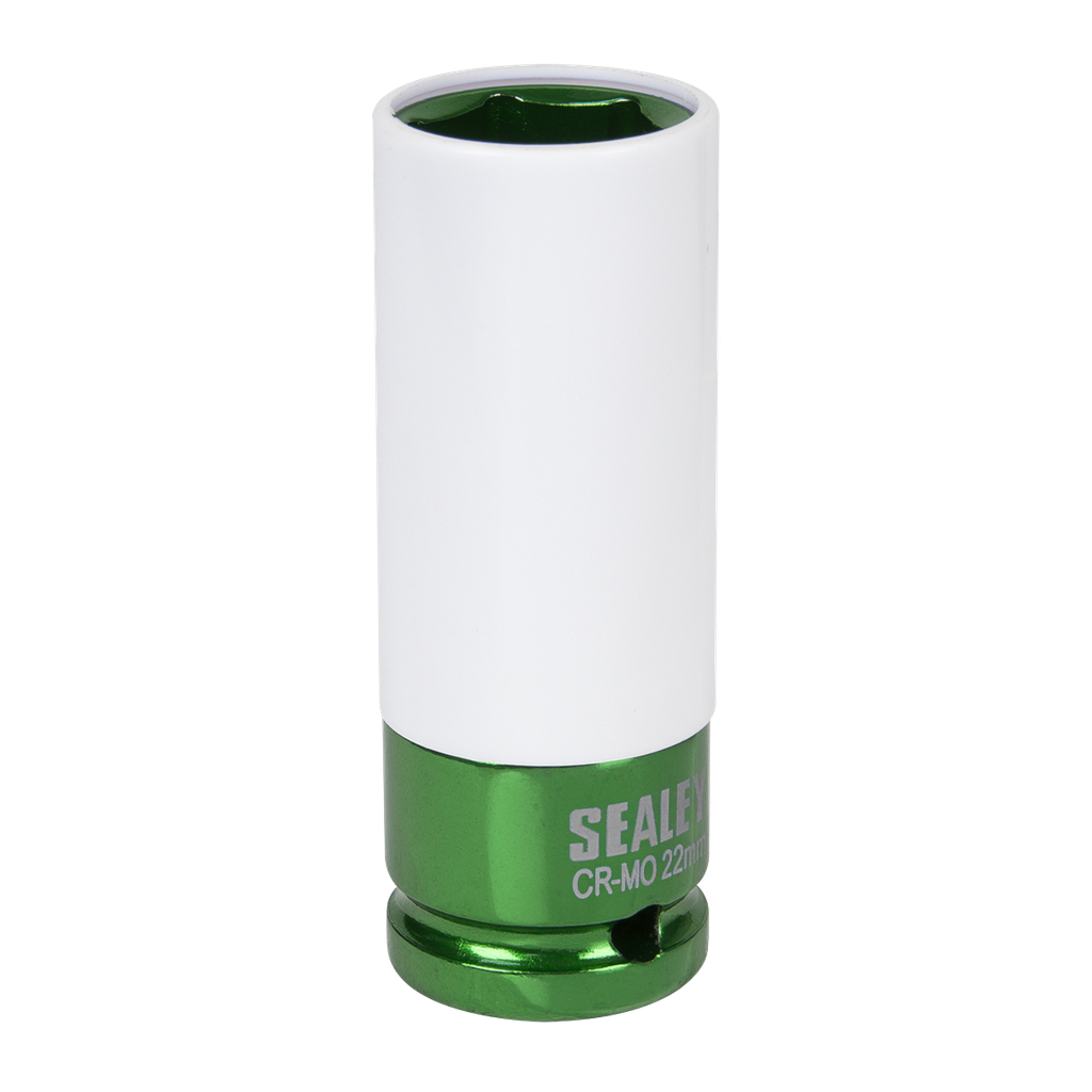 Sealey Alloy Wheel Impact Socket 1/2"Sq Drive 22mm