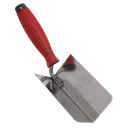 Sealey Stainless Steel Internal Corner Trowel with Rubber Handle