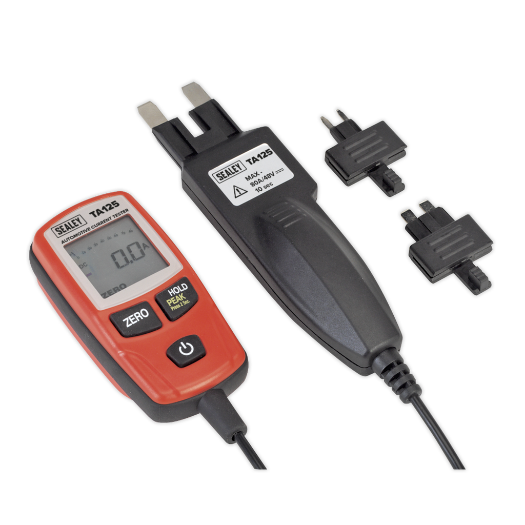 Sealey Automotive Current Tester Mini, Standard & Maxi Blade Fus