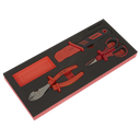 Sealey Premier Insulated Cutting Set with Tool Tray 3pc - VDE Ap