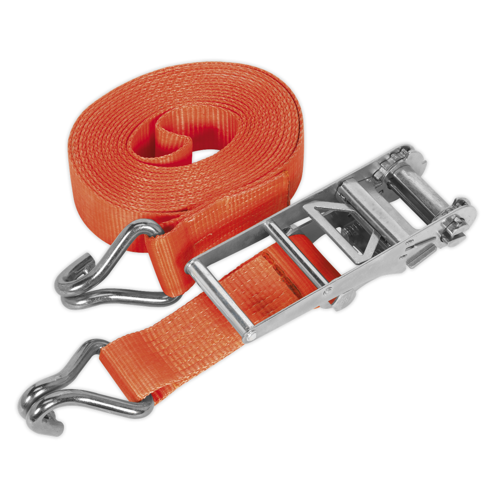 Sealey Ratchet Strap Polyester Webbing 75mm x 10m 10000kg Breaki