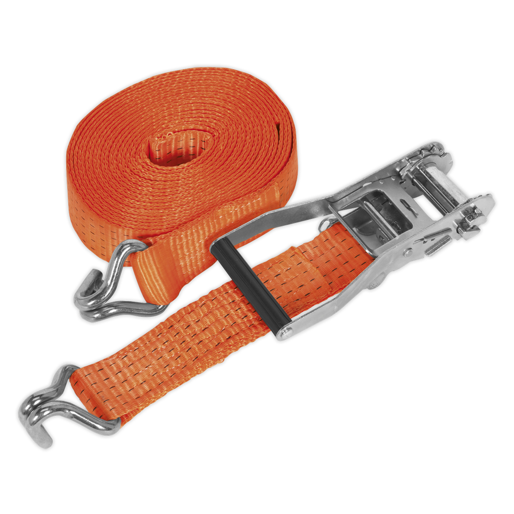 Sealey Ratchet Strap Polyester Webbing 50mm x 10m 5000kg Breakin