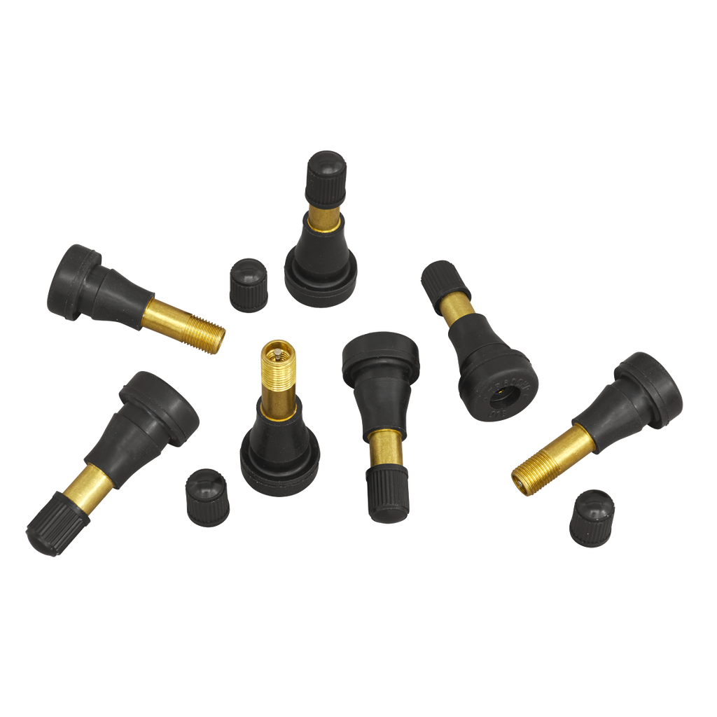 Sealey Snap-in Tubeless High Pressure Tyre Valve TR600 - Pack of
