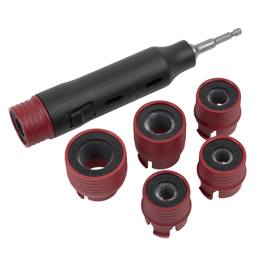Sealey Wheel Stud Cleaning Tool Set