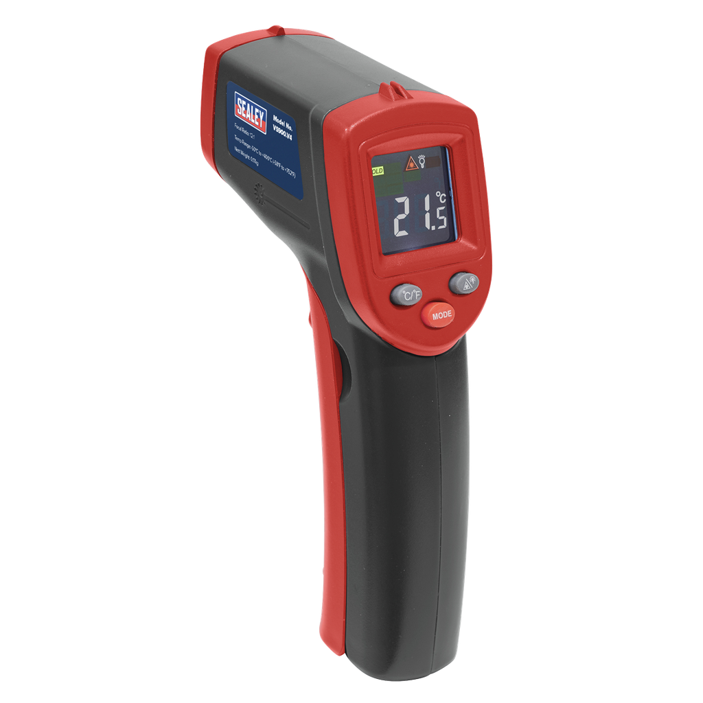 Sealey Infrared Laser Digital Thermometer 12:1