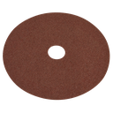 Sealey Worksafe® 100mm Fibre Backed Sanding Disc 40Grit - Pack o