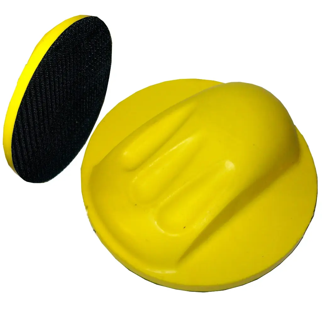 Starchem CIRCULAR YELLOW SANDING BLOCK 150MM