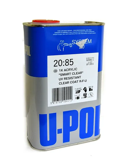 Upol 1K Smart Acrylic Clear Clear 1L tin