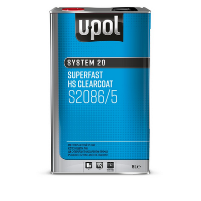 Upol 5ltr HS Super Fast Clear Coat 3:1 (Each)