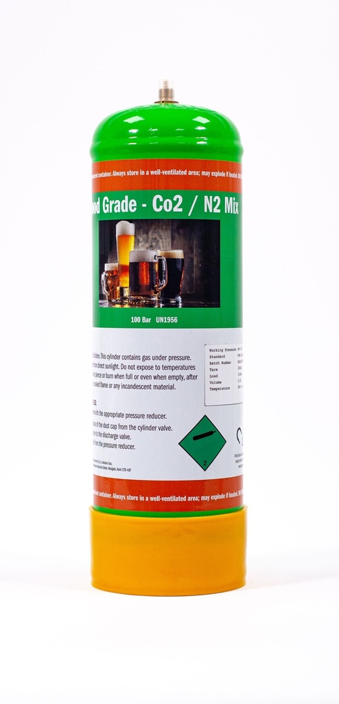 Adams Gas Beer gas disposable cylinder for dispensing highly car