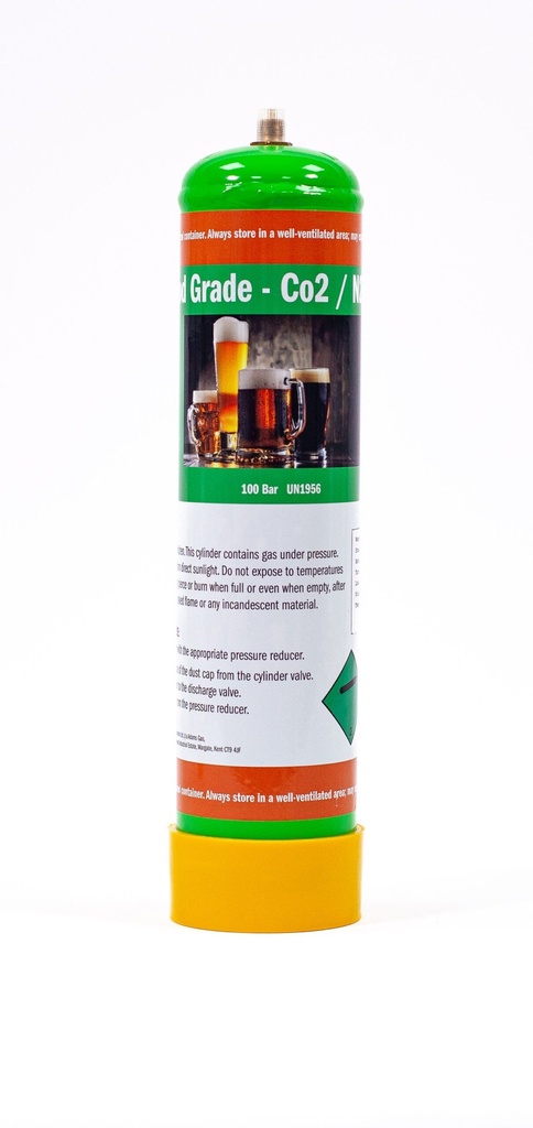 Adams Gas Beer gas disposable cylinder for dispensing highly car