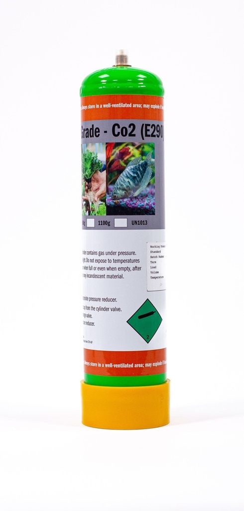Adams Gas Food Grade CO2 E290 disposable gas bottle 580g for Hyd