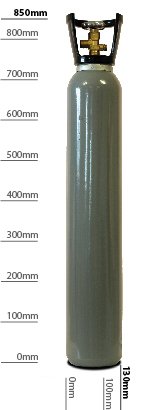 Adams Gas Food Grade CO2 Gas Refill 6.35KG Liquid Offtake for Gl