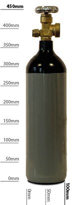 Adams Gas Nitrogen 2L 200bar -  for racing teams Refill – Empty 