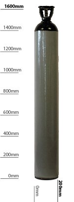 Adams Gas Rent Free, Oxygen Free (OFN) Nitrogen 50L 200bar Refil