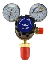 Adams Gas AE3004LX FIRST STAGE, TWIN GUAGE OXYGEN REGULATOR